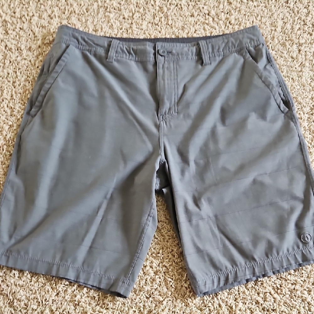 Hang Ten Charcoal Flat Front Shorts